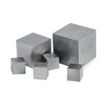 RINGGLO Exquisite of Tugnsten Cube 5-30Mm Tungsten Metal Cube Block Ingot Weight Tungsten Solid Cube Ingot with Greater 99.9% Purity,for Electrical, Light Industry,15*15*15mm