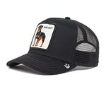 Goorin Bros. The Farm Unisex Original Adjustable Snapback Trucker Hat, Black Baddest Boy, One Size, Black Baddest Boy, One Size