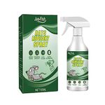 Mouse Repellent Spray, 60ml Peppermint Oil 100% Natural Mice Repellent for Indoor Outdoor Rodents, Rat Poisoning for Wires Cables Car Engines,Perfect Alternative to Traps & Bait