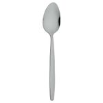 Grunwerg DS999P Economy Collection Stainless Steel Dessert Spoon, Mirror Polished Finish, Extra Value Pack of 12, 18 x 4 x 2 cm