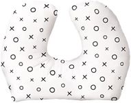 Jolly Jumper Baby Sitter Nursing Cushion - Hugs & Kisses - Black & White