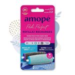 Amope Pedi Perfect Mixed Pack Roller Heads Ultra Coarse Regular Coarse 2 refills