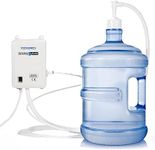 YEEHEMES Bottled Water Dispenser Pump System US Plug 20ft Hose Outlets Used for Coffee Machine Icemaker Refrigerator Kitchen Camping RV 5 Gallon Jug Fresh Drinking Bottled Water Pump