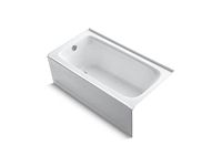 KOHLER K-1150-LA-0 Bancroft 5-Foot Bath with Left-Hand Drain, White