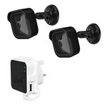 Blink Outdoor Camera Mount, 2 Pack Weather Proof Protective Cover/Mount with Blink Sync Module Outlet Mount for All New Blink Outdoor Home Security Camera System (Black 2Pack)