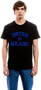 Inter T-Shirt Regular, Unisex-Adulto, Nero, XXL