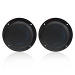 Herdio 4 Inches 160 Watts Waterproof Marine Ceiling Flush Wall Mount Car Speakers Perfect for Kitchen Bathroom ATV UTV Golf Cart Tractor Motorcycle