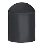 i COVER Grill Cover- Heavy Duty Water Proof Patio Outdoor Black Canvas Charcoal Barbeque BBQ Grill Smoker Cover Designed for Char-Griller Akorn kamado Grills,#G21624.