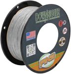 FINS Downrigger Braid - USA Made - Rust-Free Deep Sea Fishing Line, Reduces Blow-Back, No Kink High-Performance Braided Cable Alternative 150 lb - 200 Yds