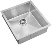 Cefito Handmade Kitchen Sink Stainless steel Sink 44cm x 45cm