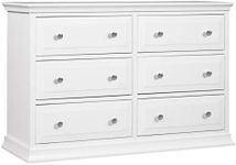 Davinci Signature 6-Drawer Double Dresser White