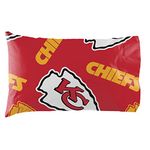 Northwest NFL Kansas City Chiefs Unisex-Adult Bed in a Bag Set, Twin, Rotary, Red,White