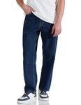 Amazon Brand - Symbol Men's Baggy Jeans (SY-A23-MNA-BGD-501_Mid Wash_36)