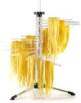 OVENTE Collapsible Pasta Drying Rack with BPA-Free Acrylic Rods, Spaghetti and Noodle Dryer Rack, Easy Storage Compact and Quick Set-Up for Home Use Perfect for Homemade Noodle and Pasta ACPPA900C