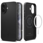 Spigen Thin Fit MagFit Case for iPhone 17 (2025), Compatible with MagSafe Accessories [Military-Grade Drop Protection] - Black