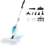 Steam Mop, 10 in 1 MultiPurpose Powerful Steam Detachable Floor Steamer for Hardwood/Tile/Wall All Floors Cleaning with 11 Accessories for Whole Home Use