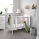 Obaby Grace Mini Cot Bed, White