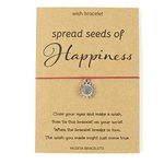 Spread Seeds Of Happiness Sunflower Charm Wish Bracelet