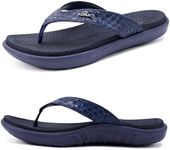 KuaiLu Womens Beach Flip Flops Comf