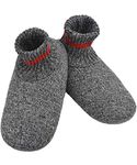 DICUIRD Men's Boot Slippers Socks Autumn Winter Indoor Non-skid Thick House Slippers