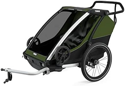 Thule Chariot Cab 2-Seat Multisport Bike Trailer - Cypress Green