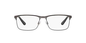 Polo Ralph Lauren Men's PH1190 Prescription Eyewear Frames, Matte Dark Gunmetal/Demo Lens, 56 mm