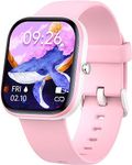 ZONEY Kids Smart Watch for Boys Girls, IP68 Waterproof Kids Fitness Activity Tracker Watch,8 Sport Modes,Pedometers,Calories Counter,Alarm Clock,Kids Gifts (Pink)