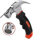 Spifflyer 8 oz Magnetic Small Hammer with Nail Starter Mini Hammer and Nails Tool, Anti-Slip Head