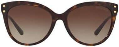 Michael Kors Women's JAN 300613 55 Sunglasses, Dark Tortoise Acetate/Browngradient