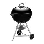 Weber 57Cm Orlg Kettle W/Therm Blk Asia Charcoal Free Standing Grill (Black)