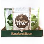 Reefertilizer All-in-One Nutrient Kit - Easy to Use Dry Powder Fertilizer for Soil, Veg, and Flower - Bigger Tomatoes, Peppers, Autoflowers, Indoors or Outdoors