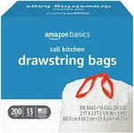 Amazon Basics Tall Kitchen Drawstri