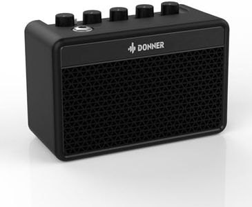 Donner Mini Guitar Amp Small Electric Guitar Amplifier 5W Portable, Practice Guitar Combo Amp DA-10