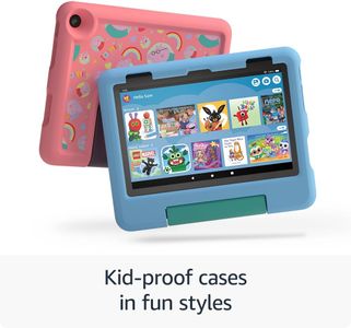 Amazon Fire HD 8 Kids Tablet, 32GB – Child-Friendly Display