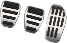 LFOTPP Compatible with Nissa-n Qashqai J11 / Qashqai J12 / X-Trail T32 [Manual Transmission] Pedal Cover, Aluminum Alloy Anti-Slip Accelerator Brake Pedal Pedal Caps Accessories
