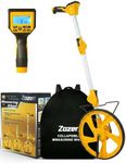 Zozen Measuring Wheel Digital Display, 3-Sections Foldable, Imperial/Metric Measure Wheel with Backlit Display | Up to 99,999Ft/ 99,999M | Kickstand to Keep Stand |Portable, Include Cloth Backpack.