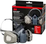 3M Professional Half Mask Organic Vapor, P95 Respirator with Cool Flow Valve, Reusable Respirator, Large
