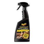 Meguiar's Gold Class Rich Leather Cleaner and Conditioner 3-in-1 Spray, Non-Greasy Car Leather Cleaner and Conditioner Treatment with Advanced UV Protection, 15.2 Oz Spray Bottle