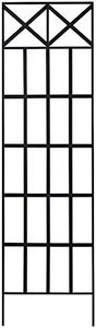 BestNest Panacea 89678 Rivet Garden Trellis, Black, 84" H, Pack of 5