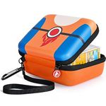 Infinity Guard Carrying Case for PTCG Cards, Trading Card Storage Box Fits MTG, YuGiOh, Sports, Playing Cards, Holds 400+ Cards, Card Game Case for Boys and Girls Gift (PKMC004)