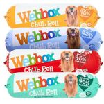 PRIME CHUB ASSORTED FLAVOURS 12X800G - CHUB SAUSAGE DOG FOOD MEATY TREAT (1X CASE)