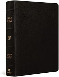 ESV Single Column Journaling Bible, Large Print (Buffalo Leather, Deep Brown)