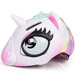 ANIMILES Kids Helmet Unicorn Bicycle Helmet for Girl Boy, Safety Certified Children's Helmets for 3-8 Years Multi-Sport Bike Helmet for Skateboard Skating Scooter (Color)