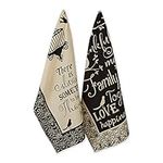 DII CAMZ10797 Dishtowels, 100% Cotton, for The Birds