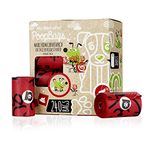 Compostable Dog Poop Bags, Cornstarch Eco-Friendly, Home Compost NF T 51-800, 120 Count, Large Size Bag 9x13 Inches, 8 Unscented Refill Rolls, Leak-Proof, Plantbased, GM-Free Corn