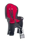 HAMAX Kiss Frame Mounted Child Bike Seat - Black/Red