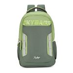 Skybags 18 Ltrs (47 Cms) Standard 3 Compartment Backpack (Bpvox22Egrn_Green)