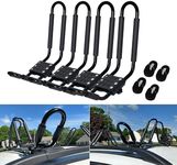 ECOTRIC 2 Pairs Kayak Roof Rack J-B