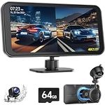 Lamtto 4K Dash Cam Front and Rear w