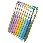 Westcott gel pens set 10 pieces spring edition | gel pens with 10 bright colours | 0.7mm line width for soft, precise strokes when writing, drawing & painting | E-733900 00